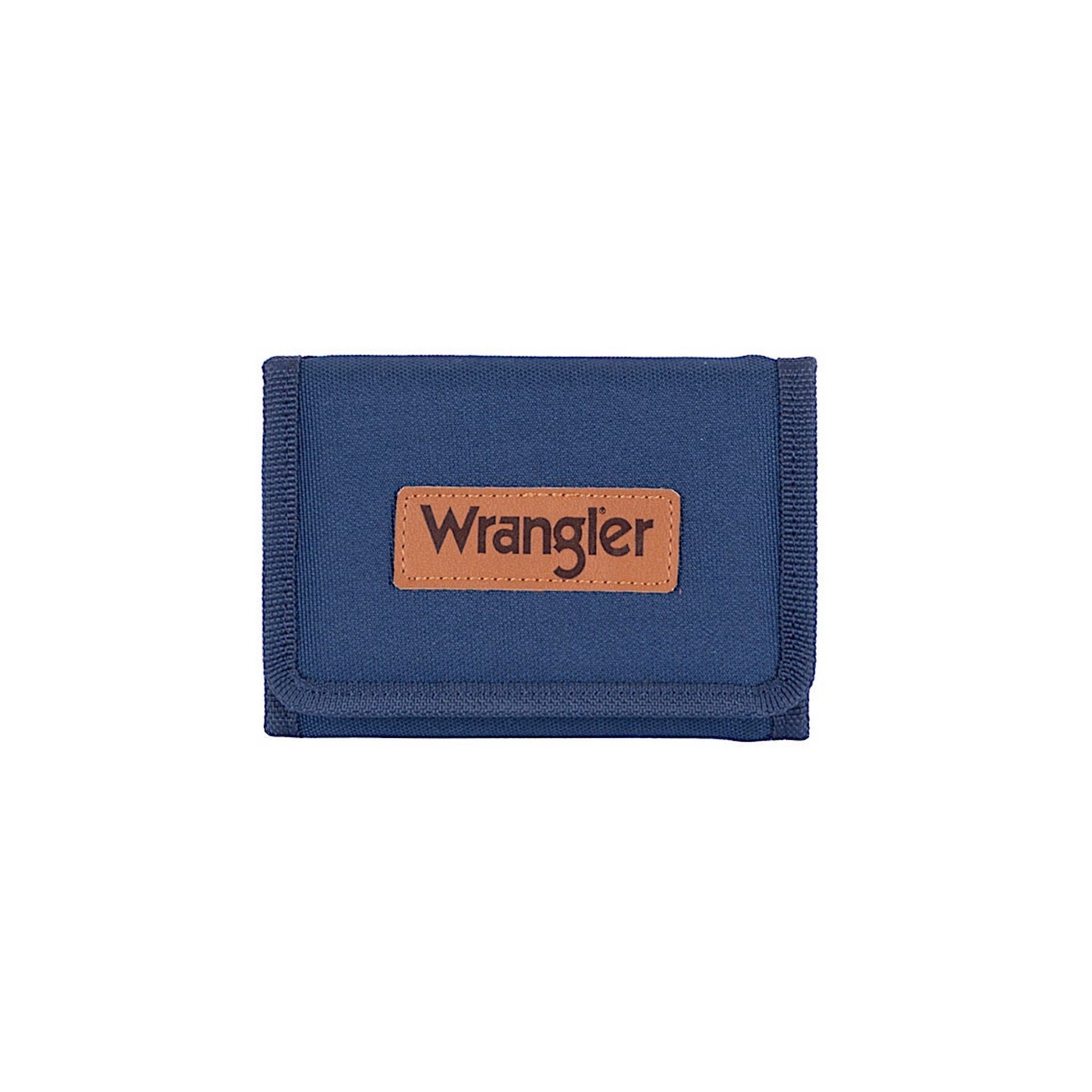 Wrangler Logo Nylon Wallet - Navy | Goulburn Western Wear