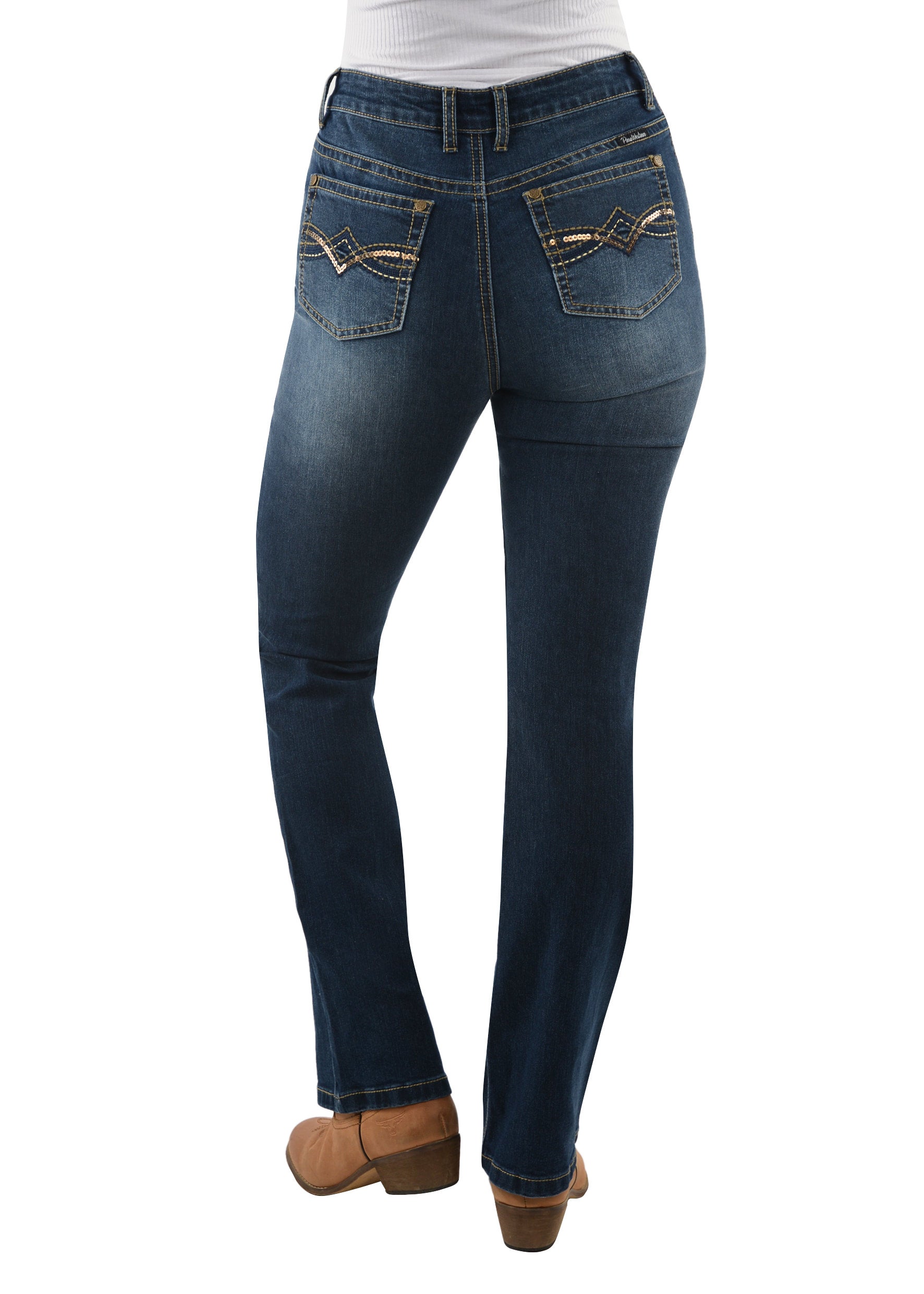 Pure Western Womens Jeans 34L - Brady High Waist Bootcut | Goulburn ...